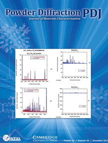 Powder Diffraction Journal December 2017 Coverart