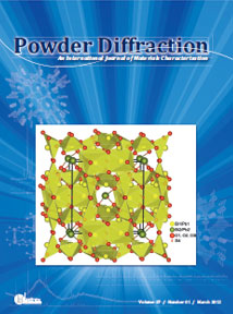 Powder Diffraction Journal March 2012 coverart