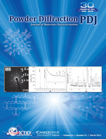 Powder Diffraction Journal March 2016 Coverart