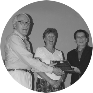 Ting Jenkins Award circle photo Ting Jenkins Award circle photo