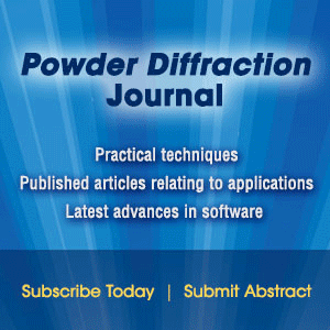Powder Diffraction Journal - practical techniques