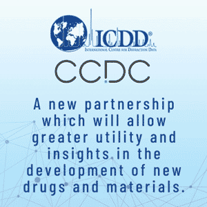 CCDC and ICDD - new drugs and materials