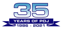 PDJ 35 Year Anniversary Logo