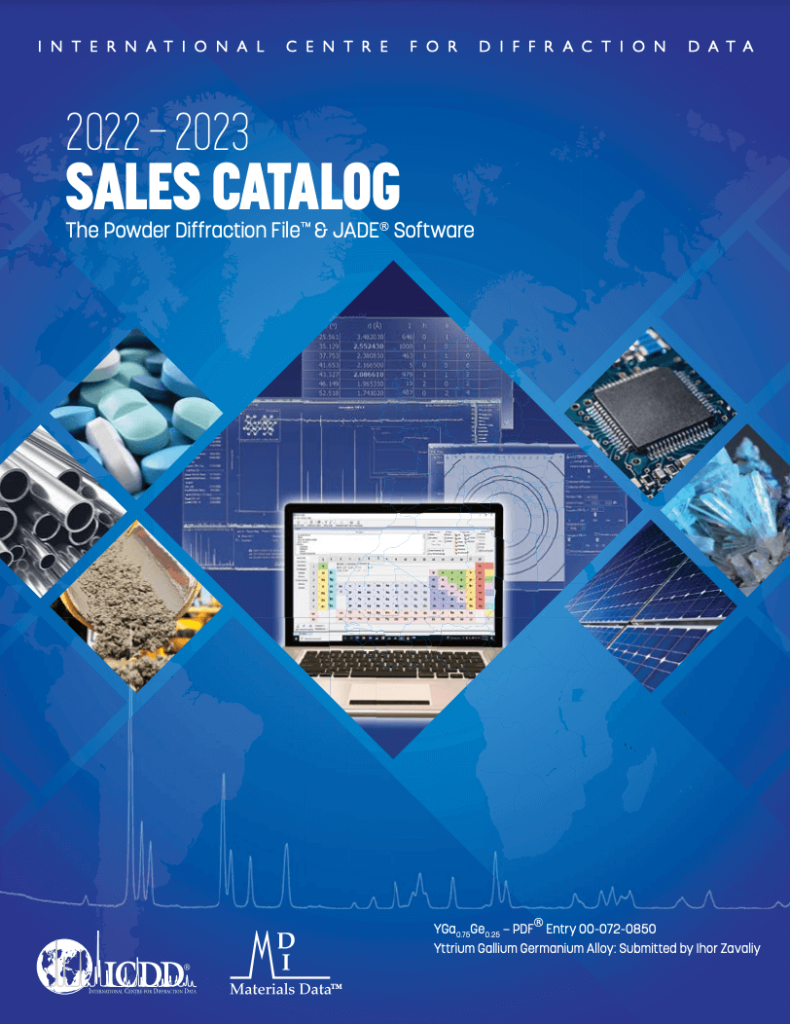 ICDD 2022-2023 Sales Catalog