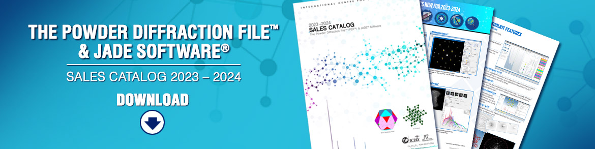 ICDD Sales Catalog