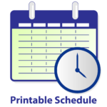 Printable Schedule