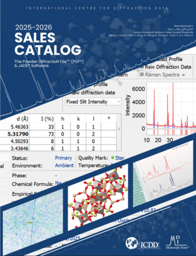 ICDD Sales Catalog 2025-2026