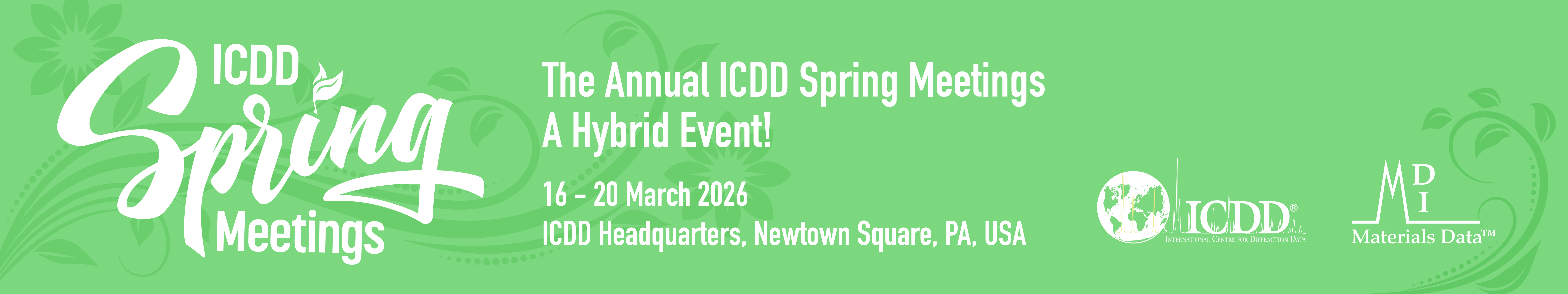 Spring Meetings 2026 desktop header