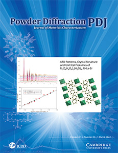 Icpp Powder Cell Diffraction Powder Diffraction Journal – ICDD